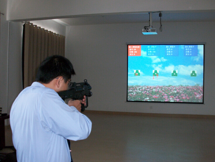 軍警模擬射擊訓練系統